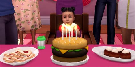 how to get a birthday cake on sims 4|sims 4 birthday cake with candles.